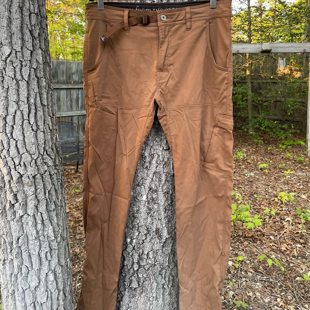 Prana Brown Convertible Cargo Pants